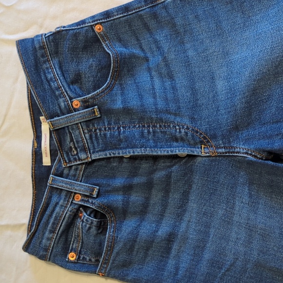Levi's Ribcage Straight Jeans 24 X 32 - Picture 5 of 8